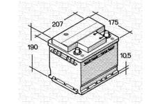 startovací baterie MAGNETI MARELLI 067143613003