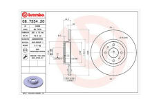 Brzdový kotouč MAGNETI MARELLI 360406010600