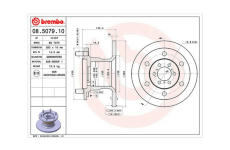 Brzdový kotouč MAGNETI MARELLI 360406021500