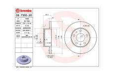 Brzdový kotouč MAGNETI MARELLI 360406023400