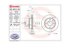 Brzdový kotouč MAGNETI MARELLI 360406024800