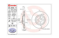 Brzdový kotouč MAGNETI MARELLI 360406028800