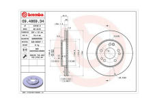 Brzdový kotouč MAGNETI MARELLI 360406031200