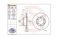 Brzdový kotouč MAGNETI MARELLI 360406042500