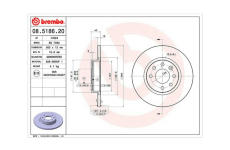 Brzdový kotouč MAGNETI MARELLI 360406051000