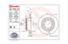 Brzdový kotouč MAGNETI MARELLI 360406053900