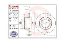 Brzdový kotouč MAGNETI MARELLI 360406057200