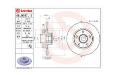 Brzdový kotouč MAGNETI MARELLI 360406057400