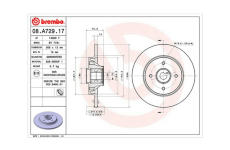 Brzdový kotouč MAGNETI MARELLI 360406105700