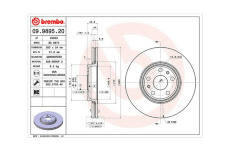 Brzdový kotouč MAGNETI MARELLI 360406110200