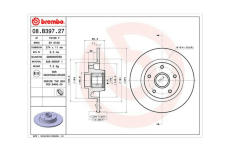 Brzdový kotouč MAGNETI MARELLI 360406136600