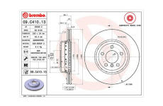Brzdový kotouč MAGNETI MARELLI 360406131404