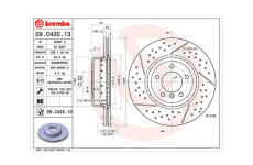 Brzdový kotouč MAGNETI MARELLI 360406132804