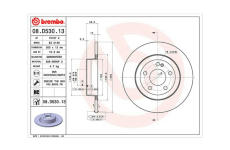Brzdový kotouč MAGNETI MARELLI 360406133204