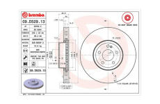 Brzdový kotouč MAGNETI MARELLI 360406133604