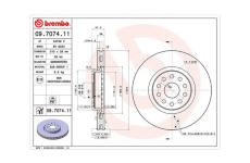 Brzdový kotouč MAGNETI MARELLI 360406010701