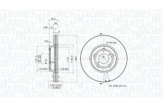 Brzdový kotouč MAGNETI MARELLI 360406046401