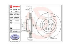 Brzdový kotouč MAGNETI MARELLI 360406055901