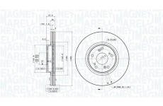 Brzdový kotouč MAGNETI MARELLI 360406063201