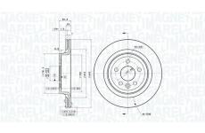 Brzdový kotouč MAGNETI MARELLI 360406081201