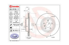 Brzdový kotouč MAGNETI MARELLI 360406118101