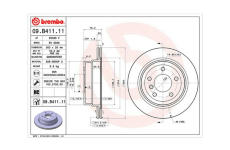 Brzdový kotouč MAGNETI MARELLI 360406124101