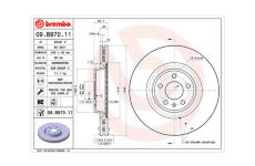 Brzdový kotouč MAGNETI MARELLI 360406127301