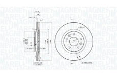 Brzdový kotouč MAGNETI MARELLI 360406156801