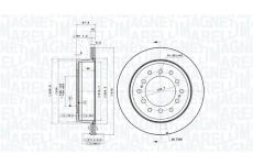 Brzdový kotouč MAGNETI MARELLI 360406213401