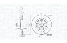 Brzdový kotouč MAGNETI MARELLI 360406219201