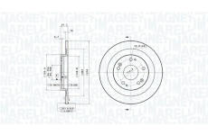 Brzdový kotouč MAGNETI MARELLI 360406219301