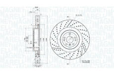 Brzdový kotouč MAGNETI MARELLI 360406220501