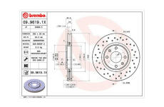 Brzdový kotouč MAGNETI MARELLI 360406073802