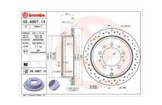 Brzdový kotouč MAGNETI MARELLI 360406080002