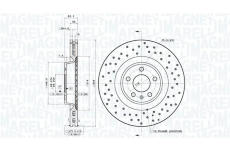 Brzdový kotouč MAGNETI MARELLI 360406214502