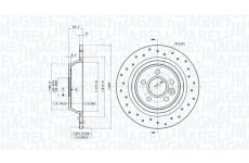 Brzdový kotouč MAGNETI MARELLI 360406217802