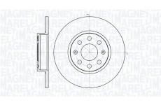Brzdový kotouč MAGNETI MARELLI 361302040165