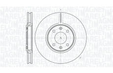 Brzdový kotouč MAGNETI MARELLI 361302040202