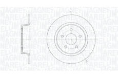 Brzdový kotouč MAGNETI MARELLI 361302040371