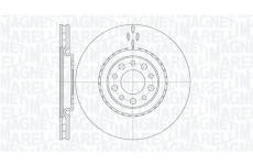 Brzdový kotouč MAGNETI MARELLI 361302040446