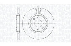 Brzdový kotouč MAGNETI MARELLI 361302040472
