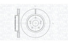 Brzdový kotouč MAGNETI MARELLI 361302040548