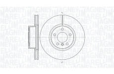 Brzdový kotouč MAGNETI MARELLI 361302040636