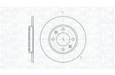 Brzdový kotouč MAGNETI MARELLI 361302040695