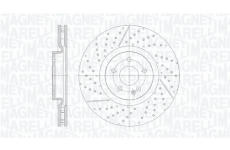 Brzdový kotouč MAGNETI MARELLI 361302040810