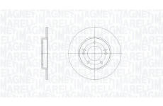 Brzdový kotouč MAGNETI MARELLI 361302040825