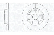 Brzdový kotouč MAGNETI MARELLI 361302040839