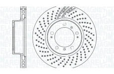 Brzdový kotouč MAGNETI MARELLI 361302040873