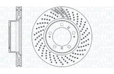 Brzdový kotouč MAGNETI MARELLI 361302040876