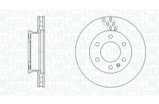 Brzdový kotouč MAGNETI MARELLI 361302040904